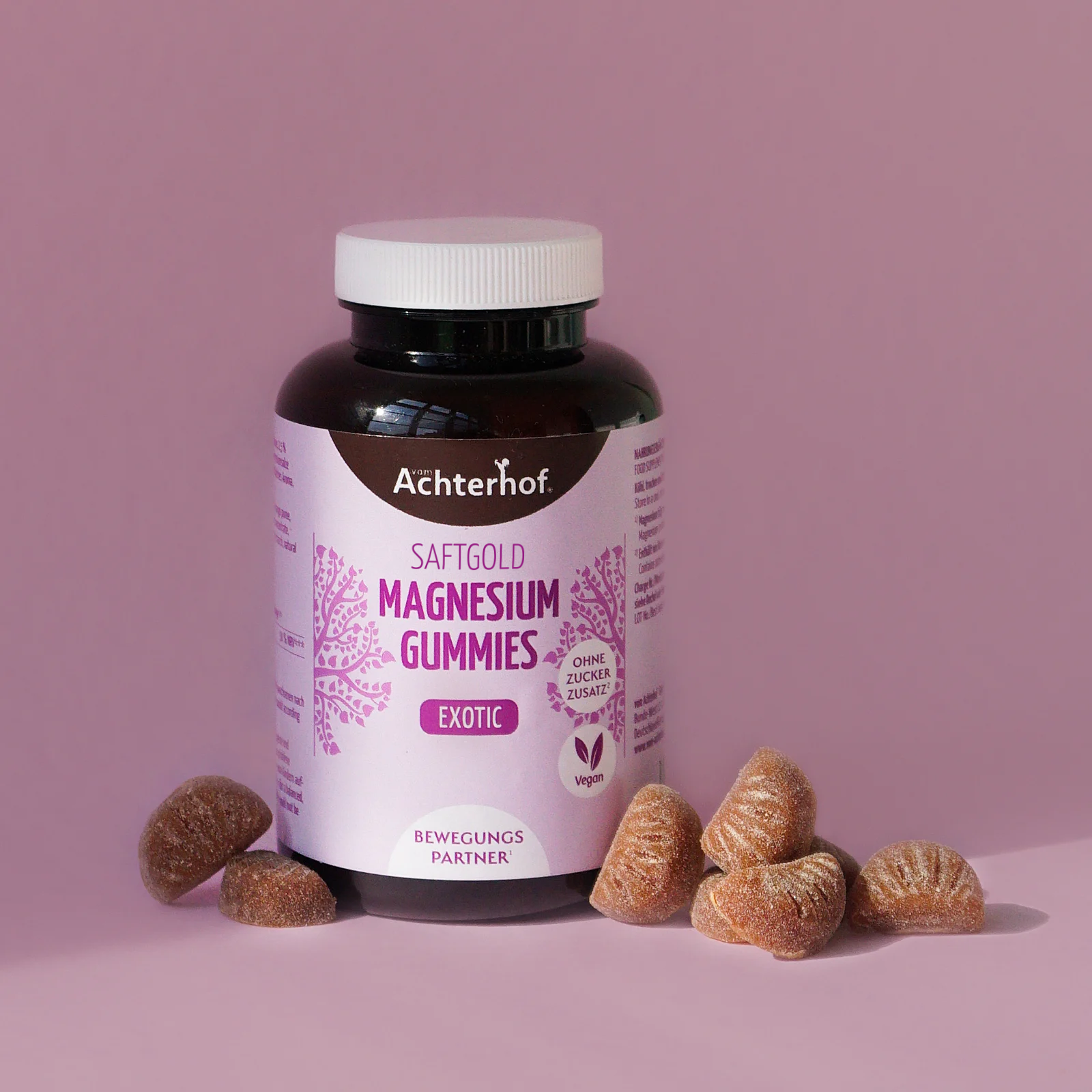 Saftgold Magnesium Gummies Exotische Früchte (60 Stück)