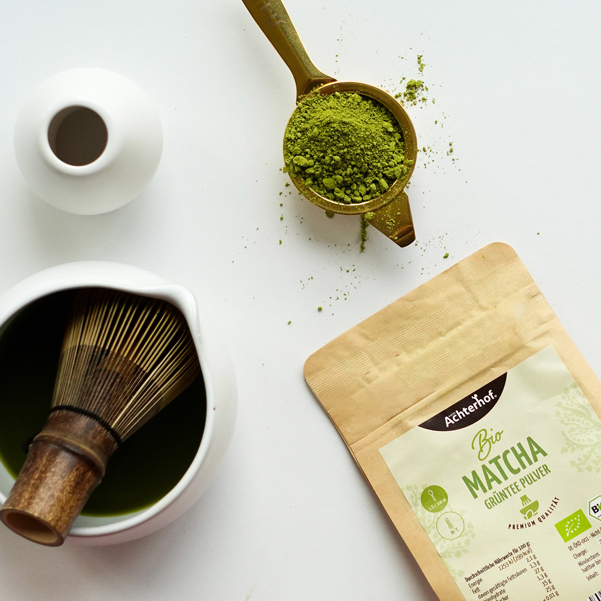 Bio Matcha Grüntee Pulver (100g)