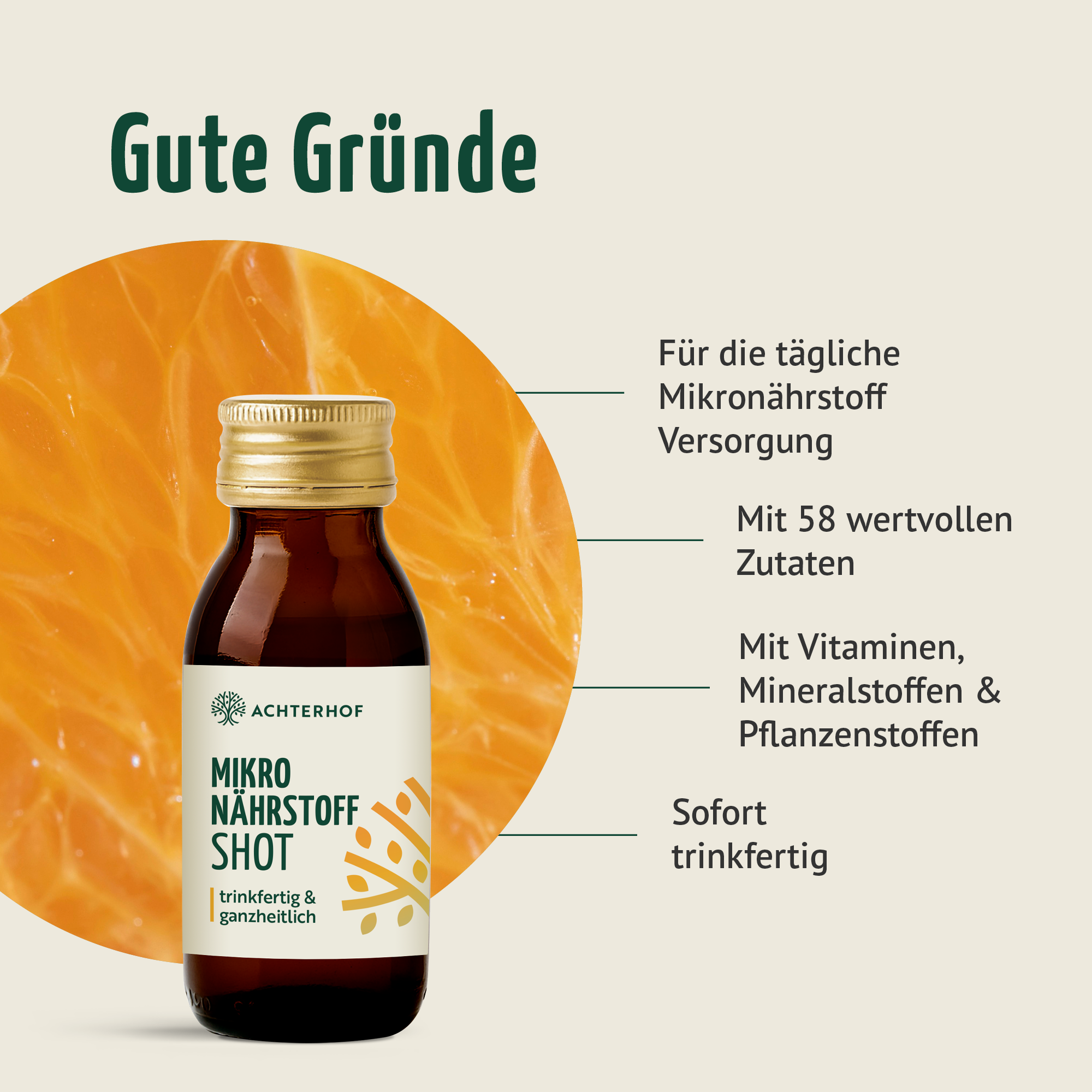 Mikronährstoff Shot (7 x 60ml)