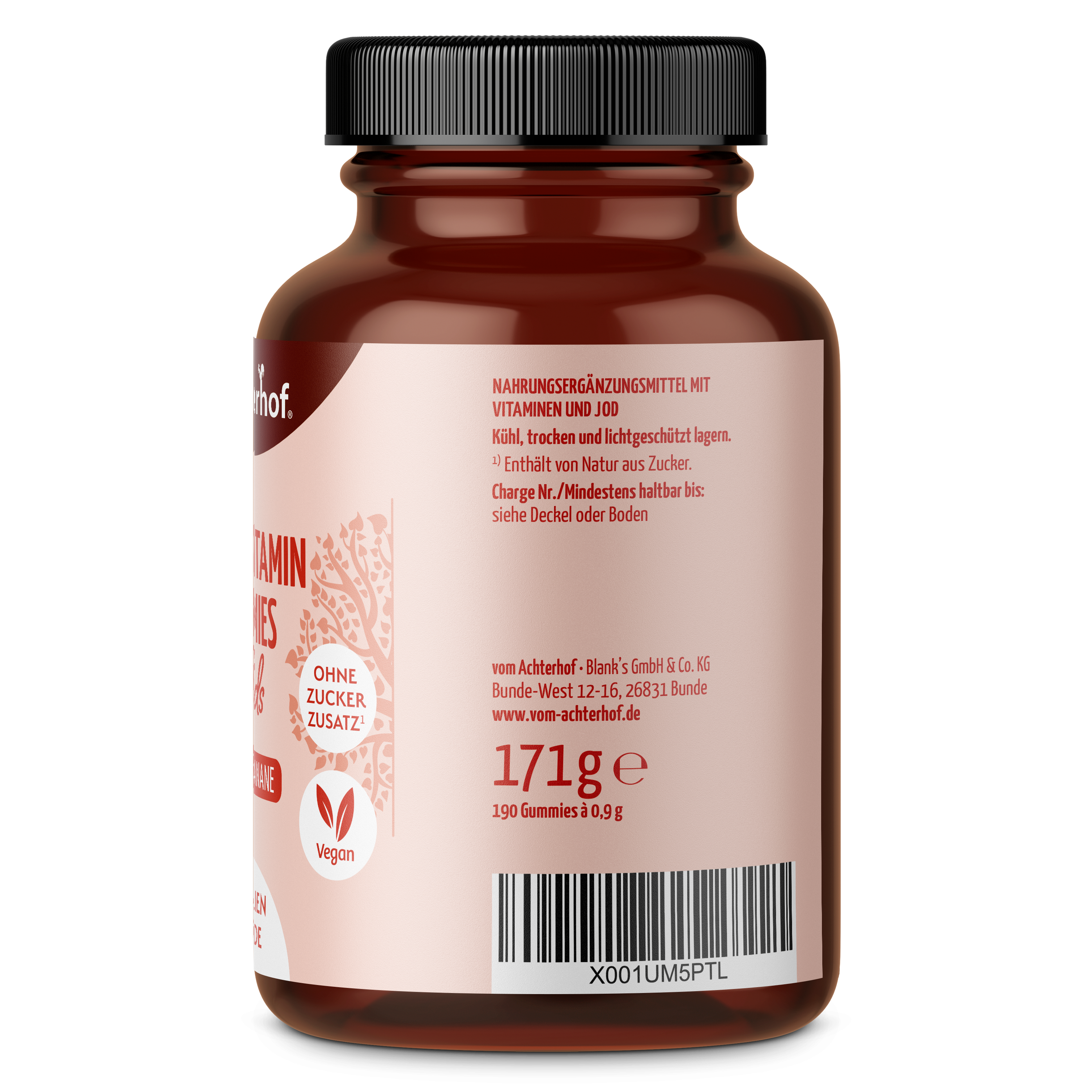 Saftgold Multivitamin Kids Gummies Apfel Banane (190 Stück)