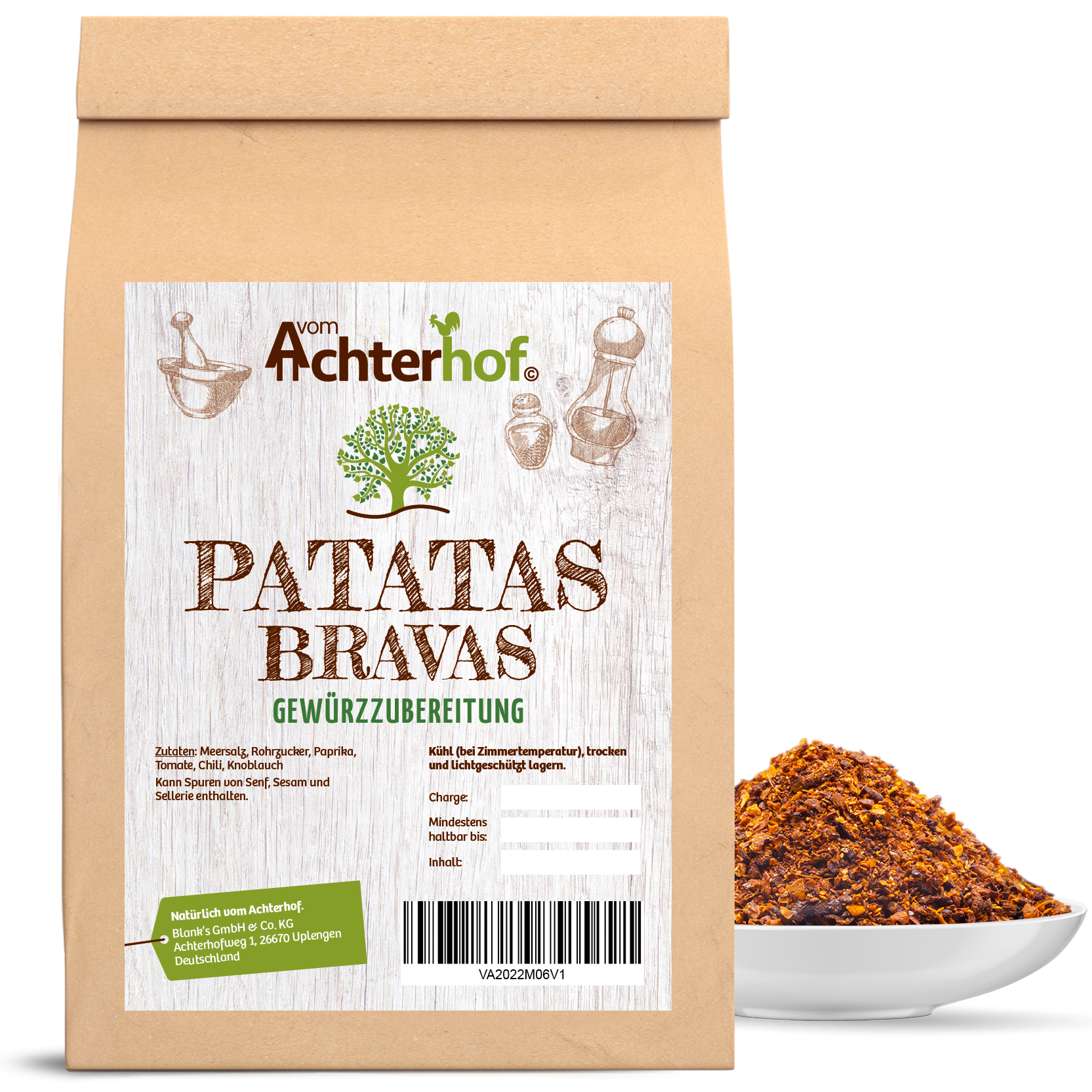 Patatas Bravas Gewürzzubereitung (250g)