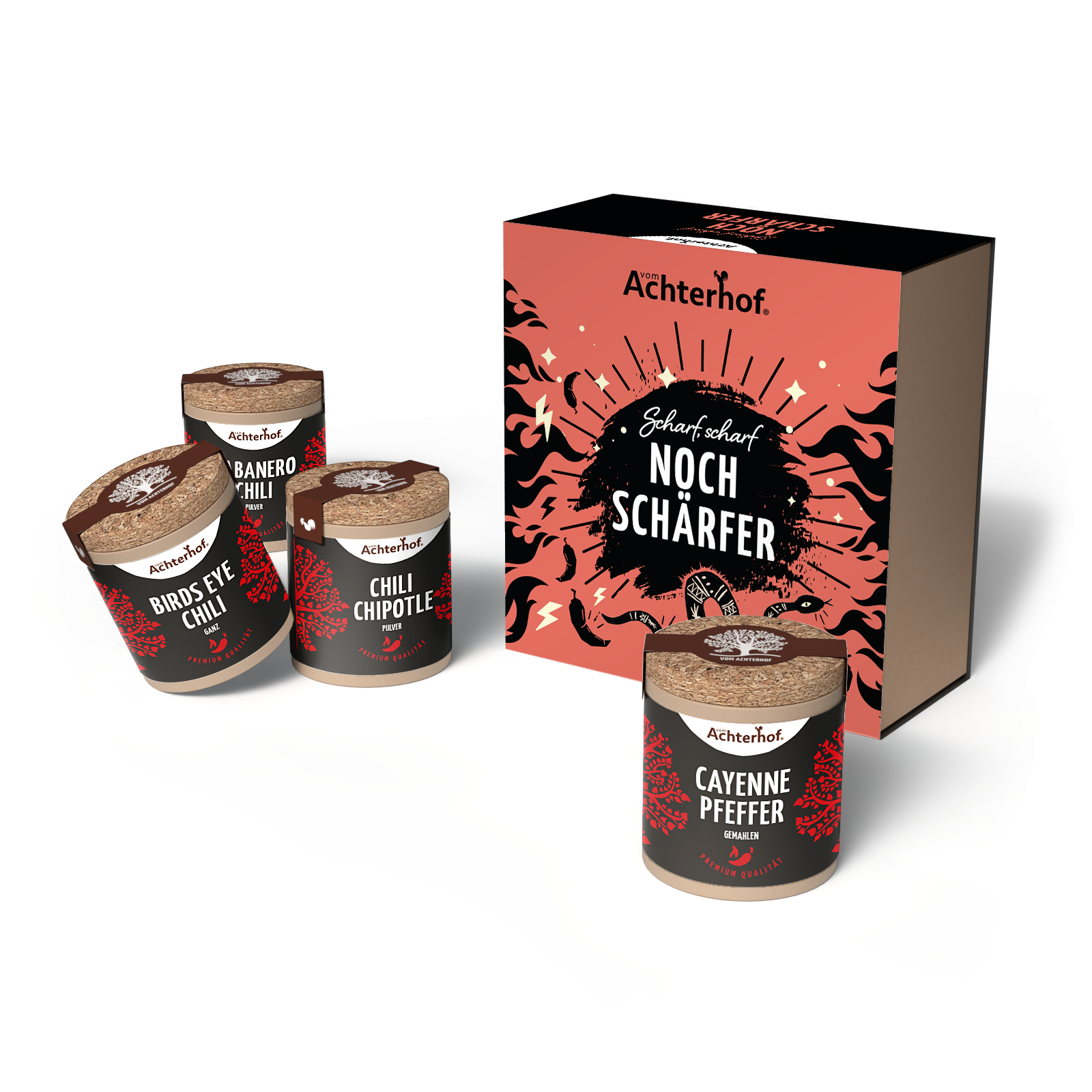 Scharf, scharf – noch schärfer Set