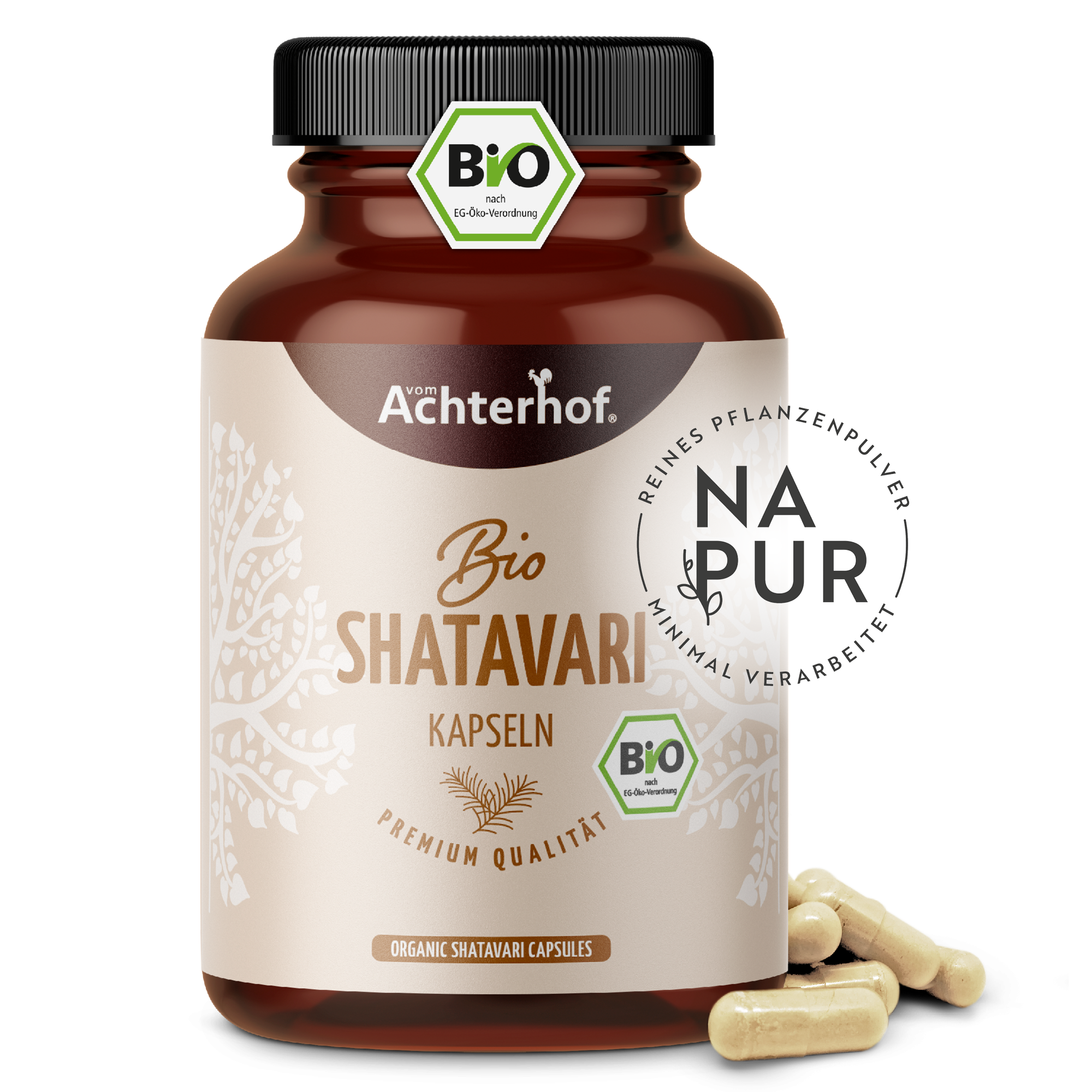 Shatavari Kapseln Bio (160 Kapseln)