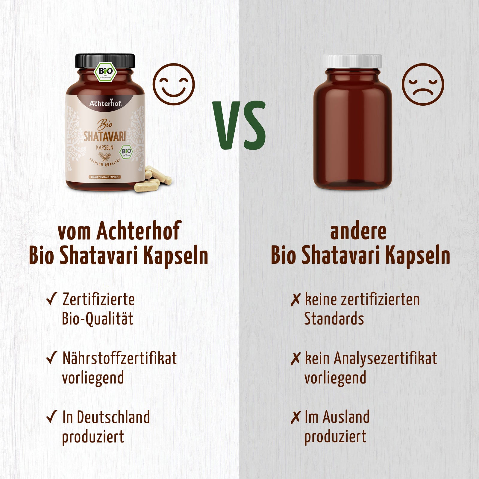 Shatavari Kapseln Bio (160 Kapseln)