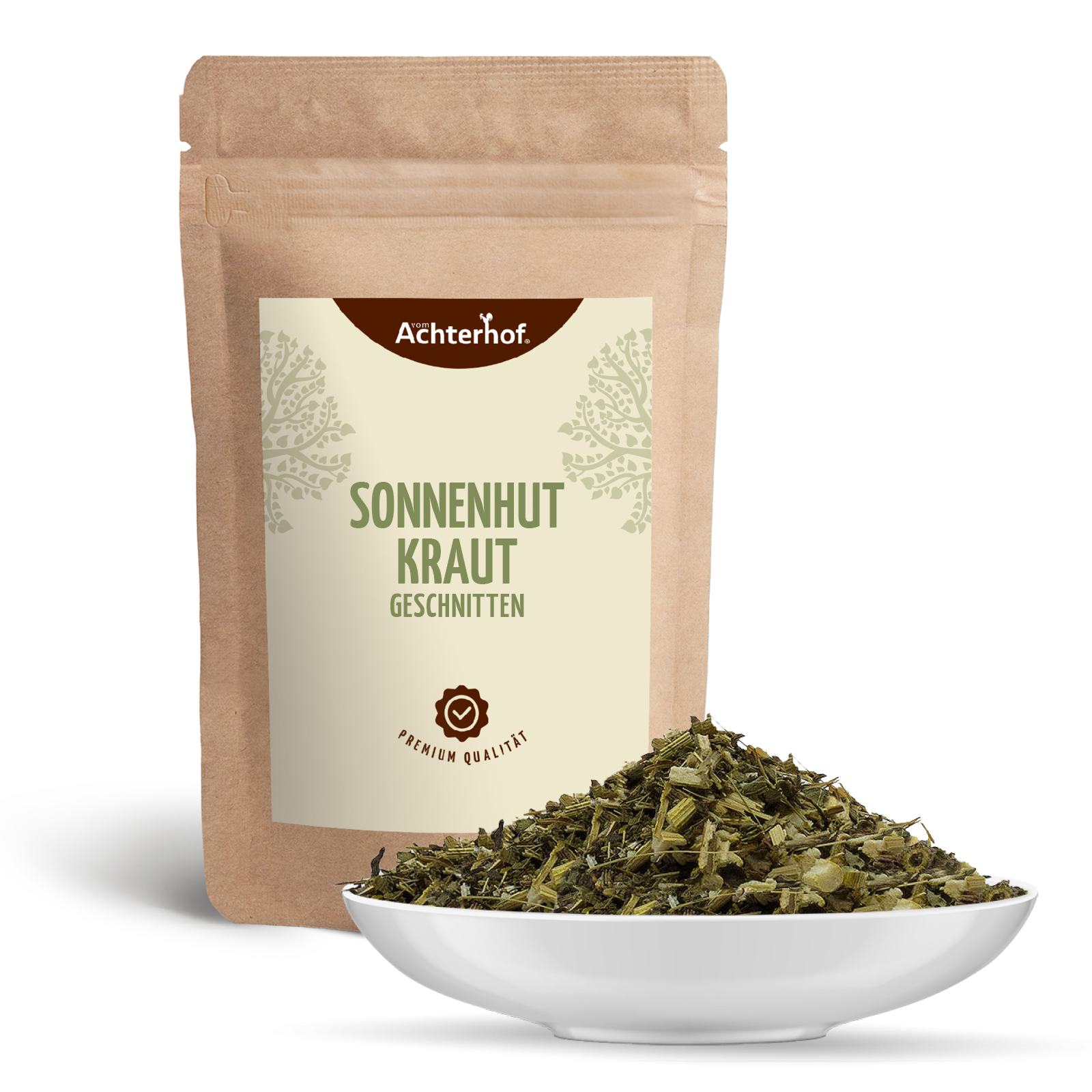 Sonnenhutkraut aus der Echinacea Pflanze geschnitten (250g)