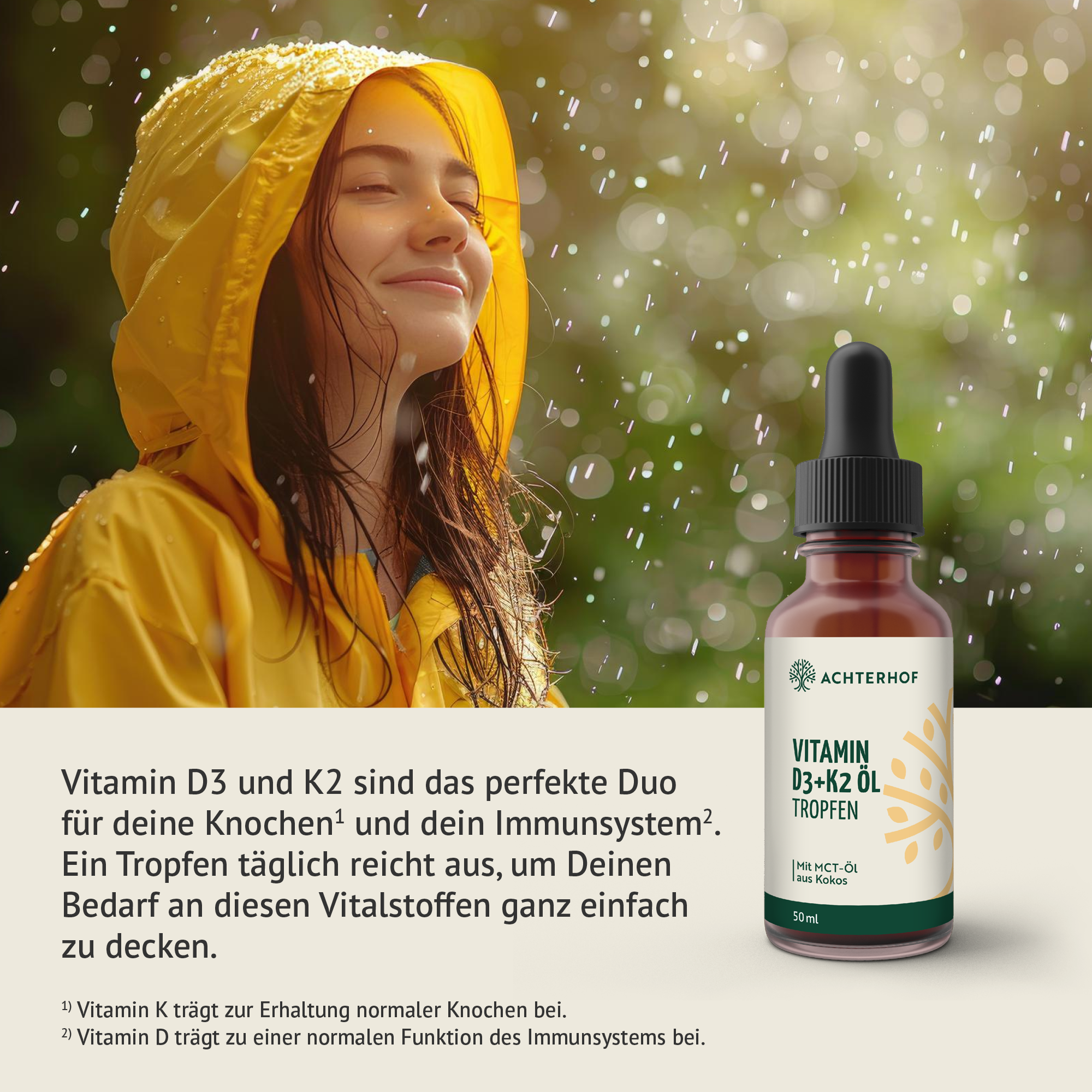 Reds, Greens & D3+K2 Tropfen Set